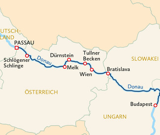 Die schönsten Weihnachtsmärkte an der Donau